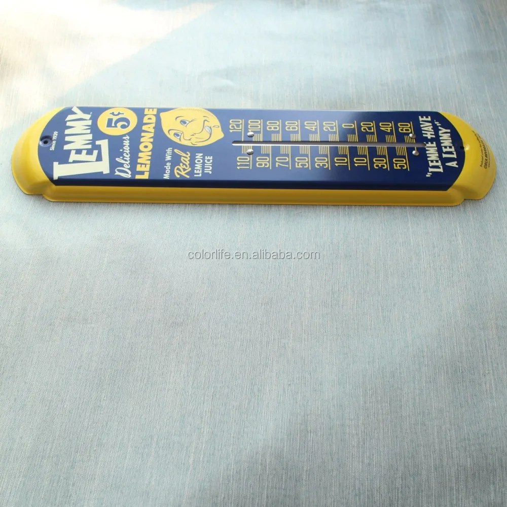 
Metal tin advertising thermometer metal 