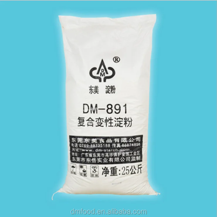 Модифицированный крахмал для текстильной/покрытие из Китая промышленного класса