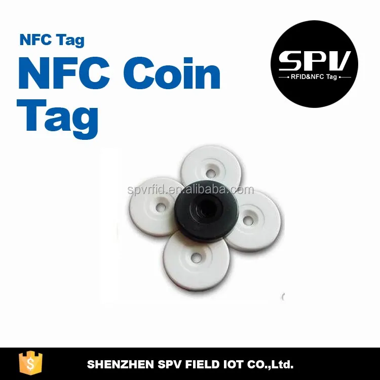 NFC Монета Тег MF 1 К ISO14443A для Перевозки