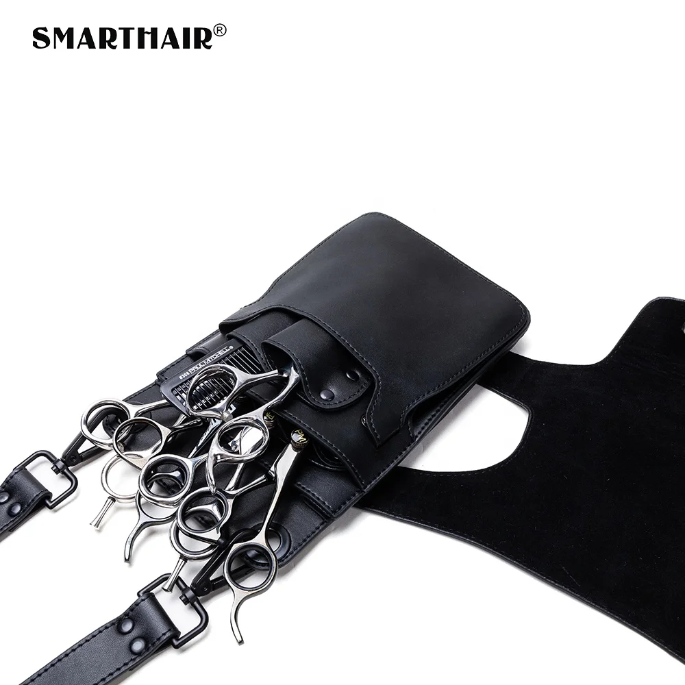 Custom PU Leather Salon Bag Hairdresser Barber Bag Hair Scissor Bag