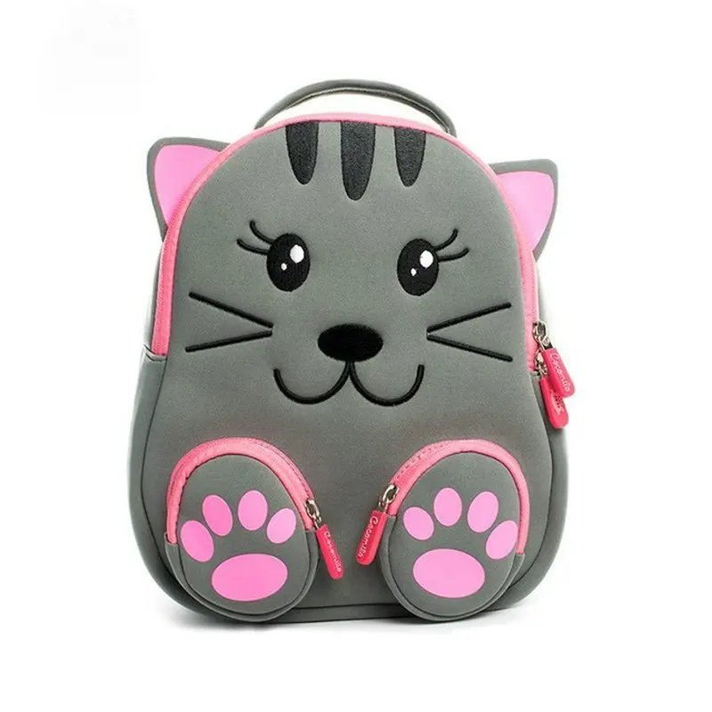 3D Kids Zoo Animal School Backpack