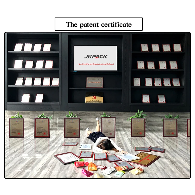 JK-300 корм Горизонтальные одной станции готовых сумка упаковочная машина