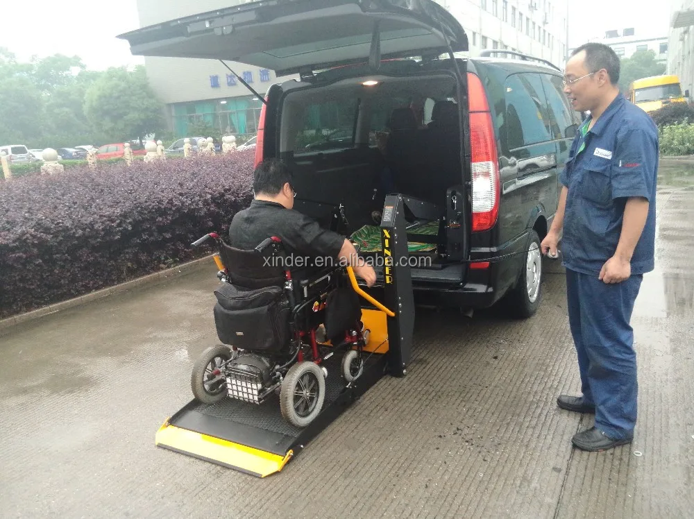 Электрический подъемник для инвалидной коляски фургона и минивэна