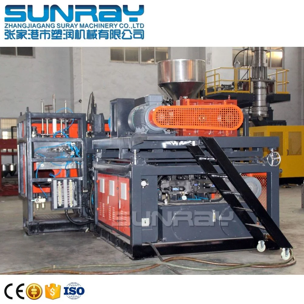 500ml 1 Liter HDPE Shampoo Bottle Container  Making Machine Engine Oil Jerrycan Extrusion Plastic Blow Molding Machine