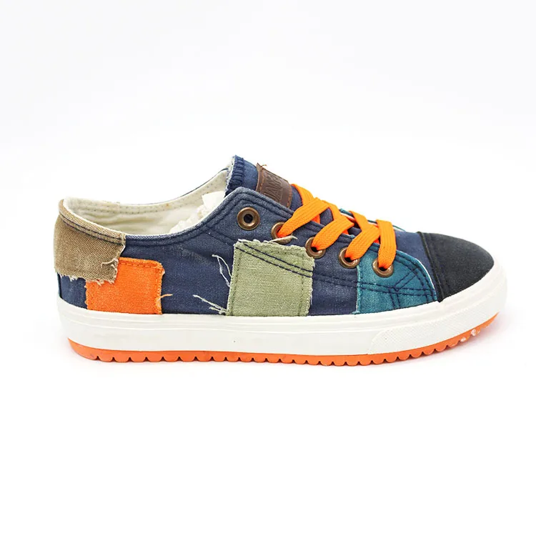 
Fashion All-Purpose Style Denim Flat Casual Shoes Woman Canvas Shoes 