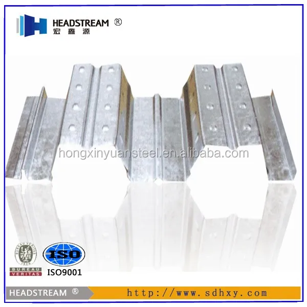 0.7-1.2mm Hot sale steel floor decking galvanized steel with best price
