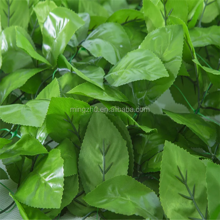 Artificial Leave Chain Link Fence