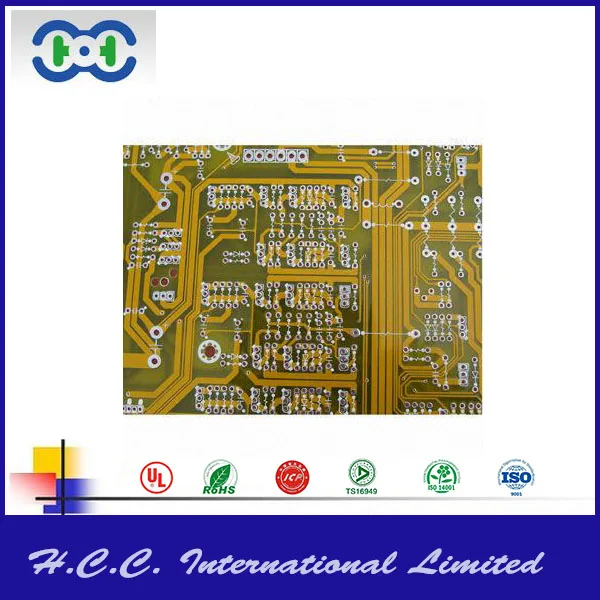 двухместном- двусторонняя печатная плата с свинец- бесплатно hasl