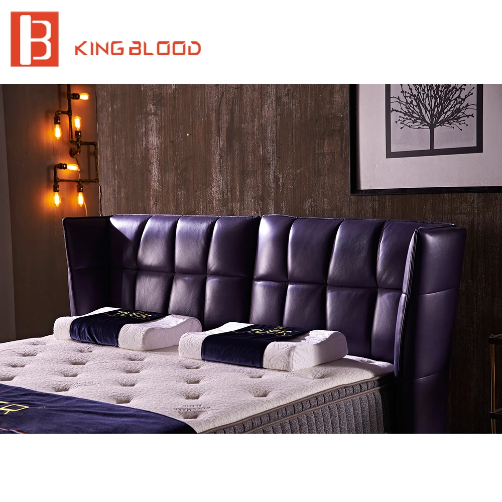 Capsule King size hotel sleeping bed set furniture for bedroom with pictures