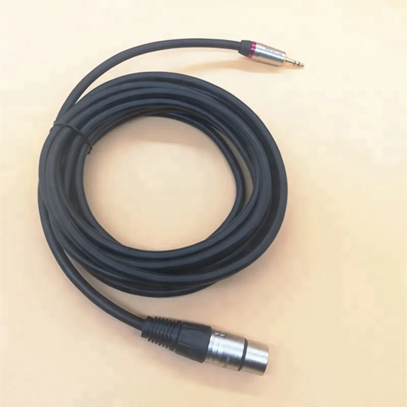 3 Pin Audio Path Cable Balanced 3.5mm mini jack to XLR Female Cable 5M