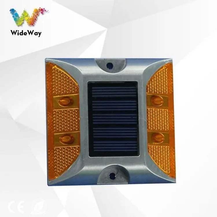 10 Years Factory Traffic Safety IP53 Aluminum Cat Eye LED Reflective Flashing Solar Road Studs