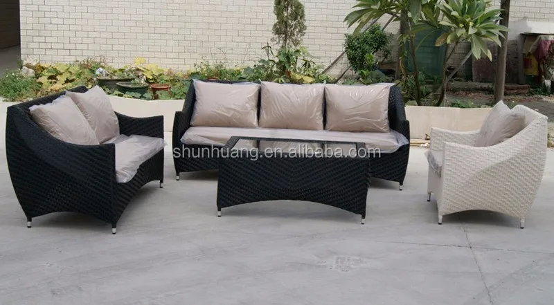 leisure rattan sofa sets garden wicker furniture