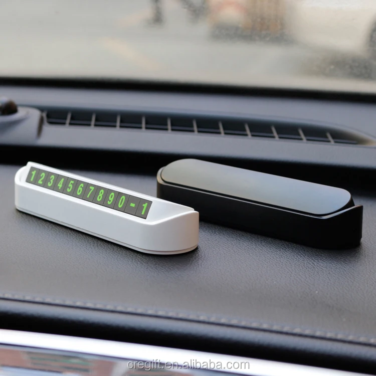 Hot Sell Car Number Plate Frame With Number Card temporary Phone Number Plate