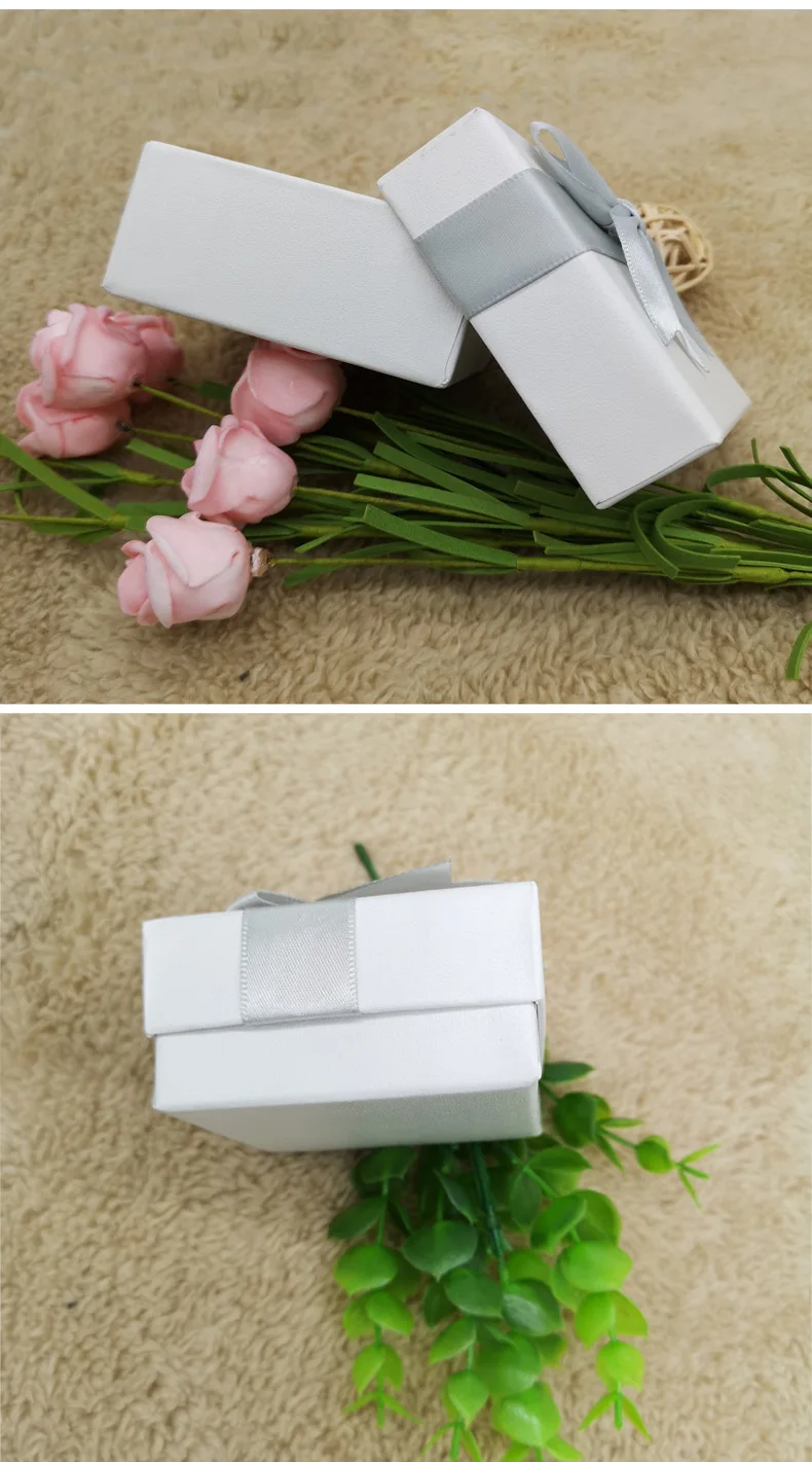 Jewelry box custom gift velvet high-grade ring packaging carton custom watch box
