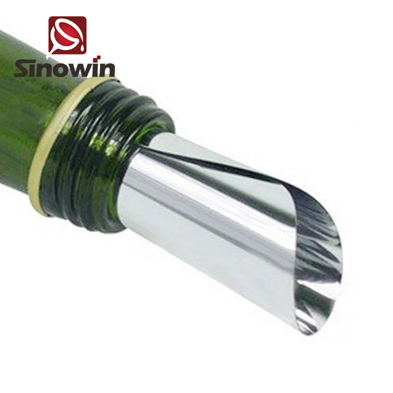 LFGB Approved PET and Aluminum coated Wine Dropping Spout No spillage