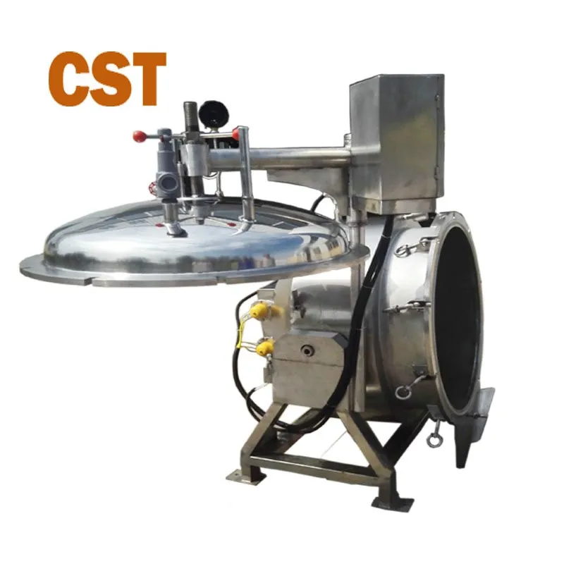 commerce big capacity high temperature industrial steam pressure cooker