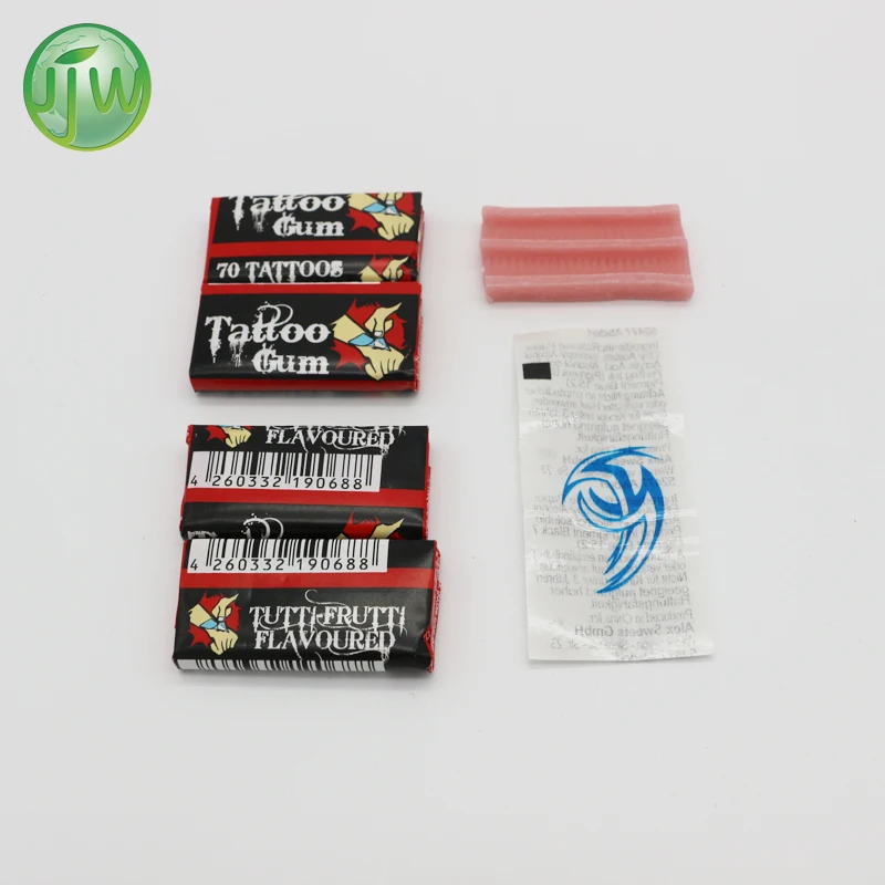 factory direct OEM 5g Halal Tutti-Fruit Flavors Big Tattoo Bubble Gum