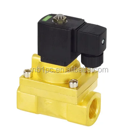 USA Standard High Pressure Air Compressor NC Brass Solenoid Valve 50 bar