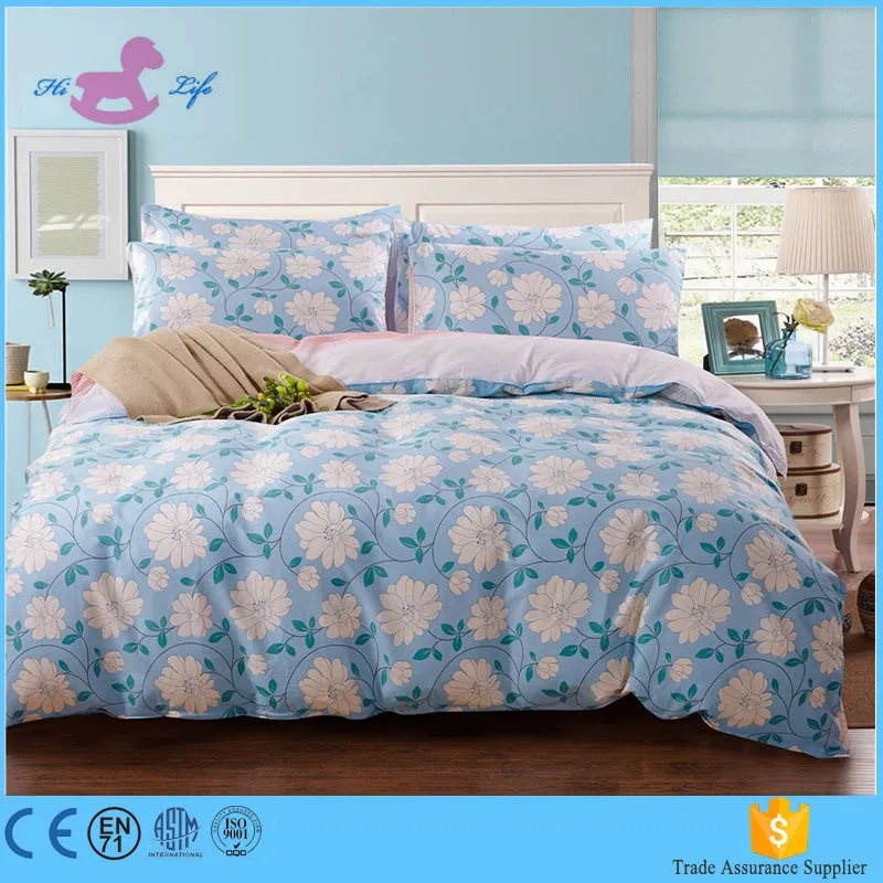 
100% polyester bed sheets colorful winter warm with high quality 