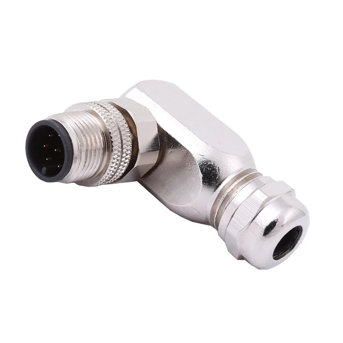 m12 male female adaptor ip 67 sensor cable connectors