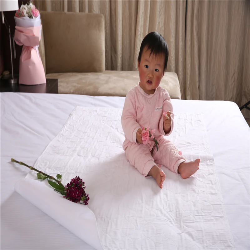 Waterproof Incontinence Quilted Washable Bed Pad