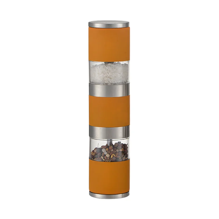 Good quality HOT SALE one handed salt & pepper mill with many colors