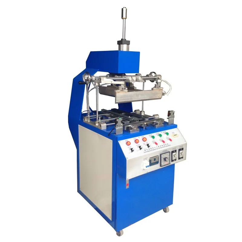 PVC PET c paper card packing 3 side edge folding machine for lip gloss insert paperboard