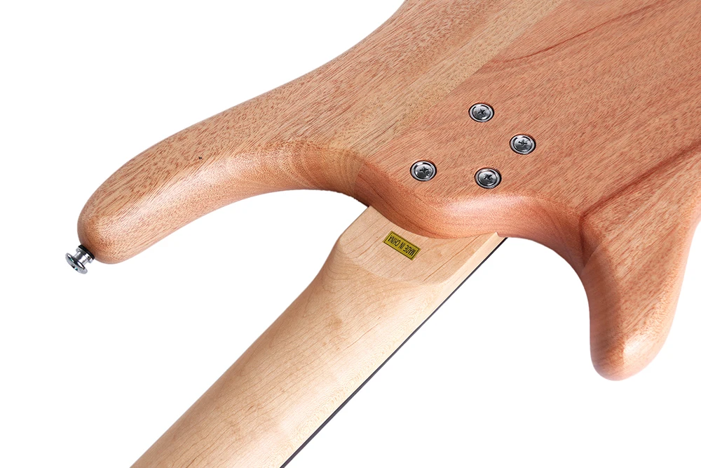 Beginner 24 fret electric bass Alder Wood body bass kit