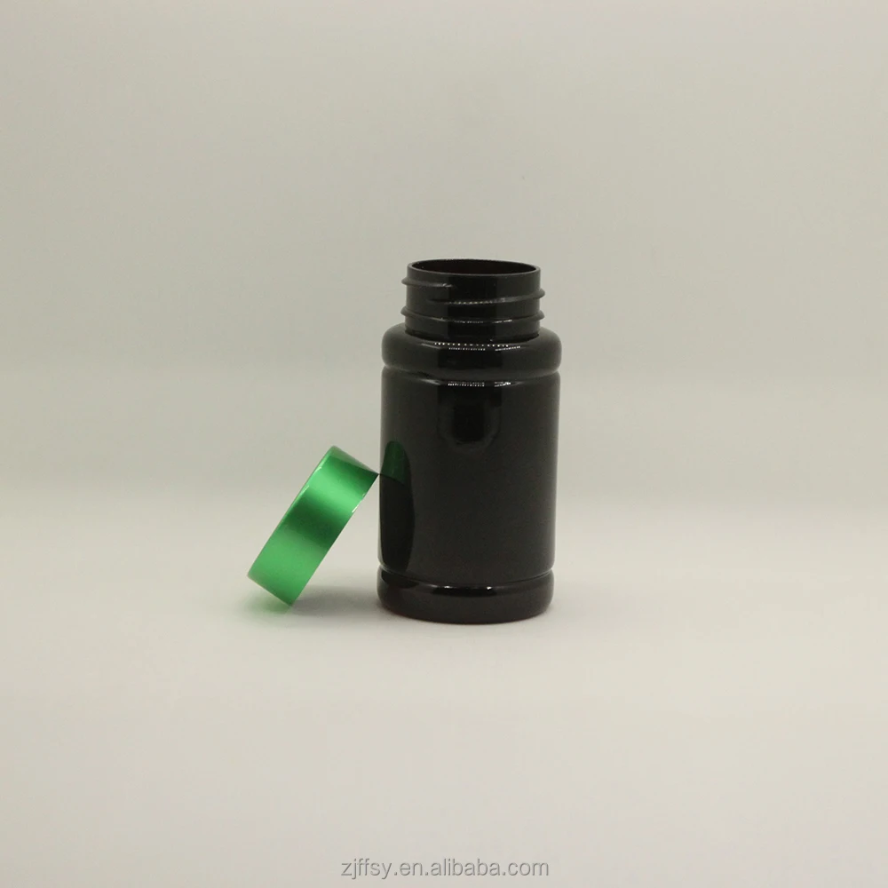 100ml bamboo bottle medicine pill jar plastic bottle medical capsule bottles