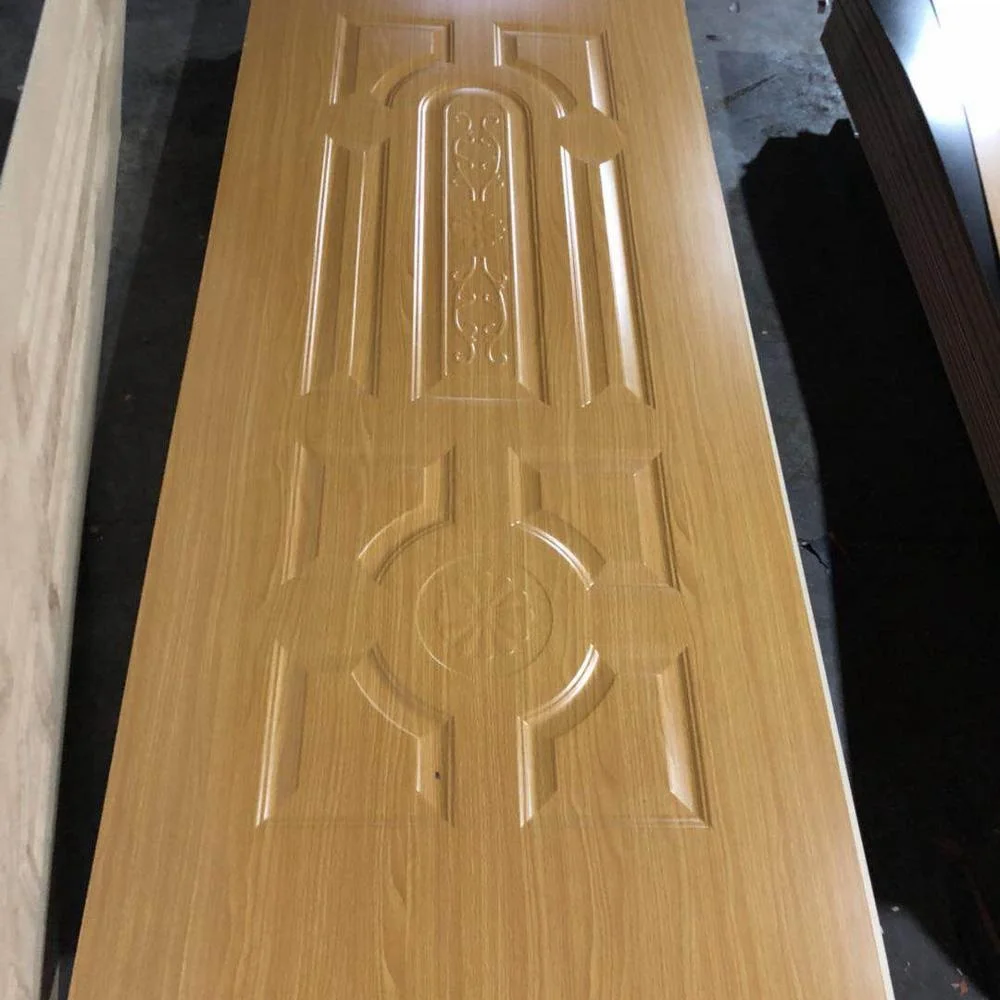 beech  melamine design door skin /hdf door skin