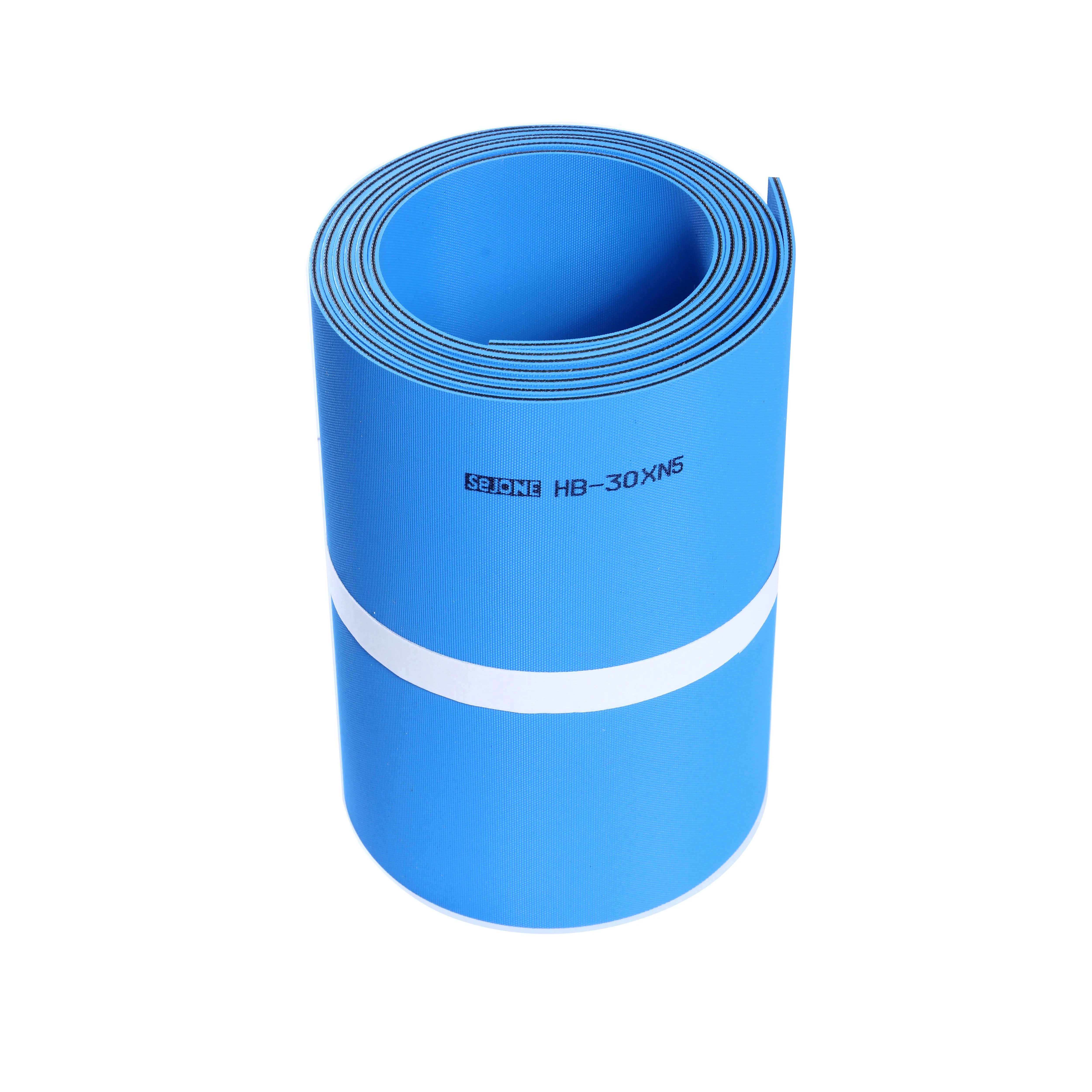 3.0mm thickness blue folder gluer belt used in folder gluer machine
