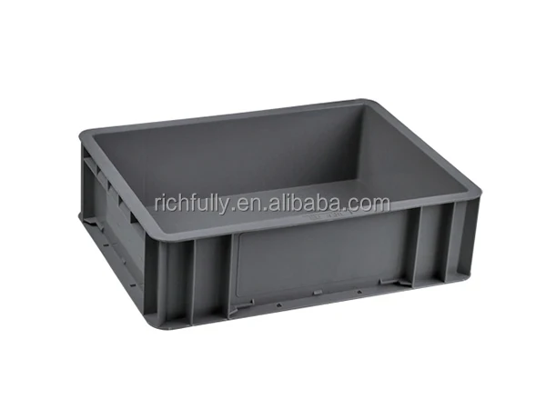 Дешевые штабелируемые промышленные ящики для хранения, пластиковые ящики для продажи
