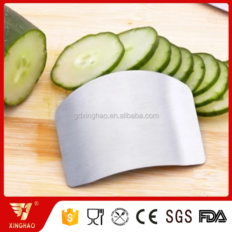 Kitchen Helper Stainless Steel Finger Protector Guard from Cutting