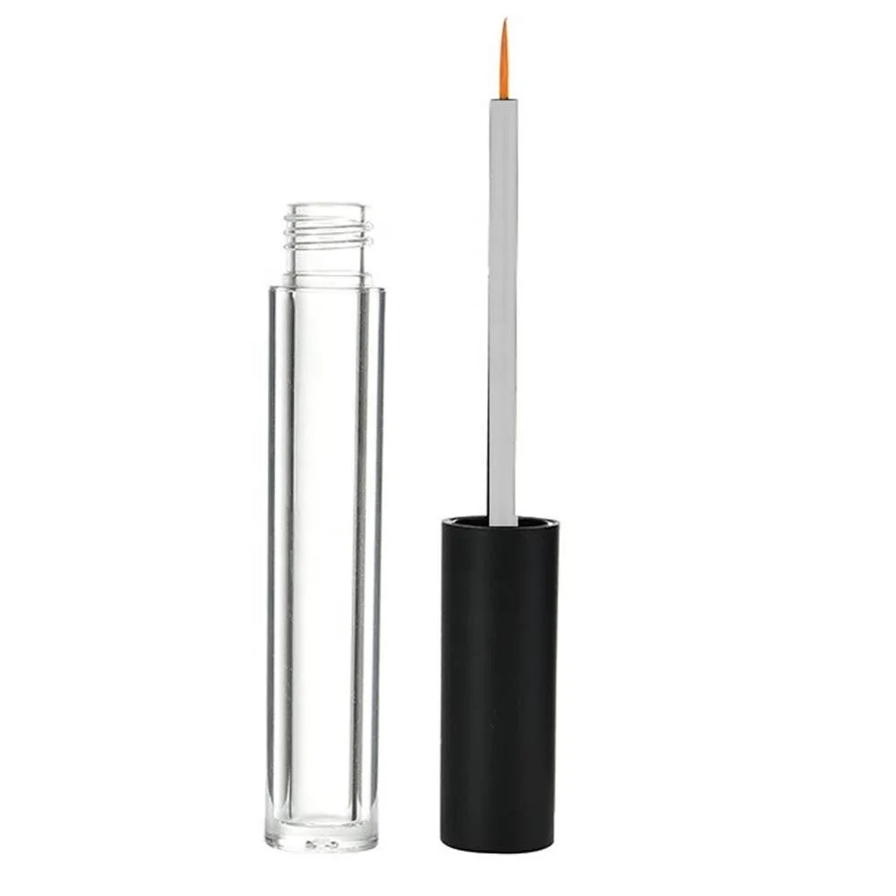 10ml Cosmetic Empty Eyeliner tube container Eyelash Bottle With Brush Plugs