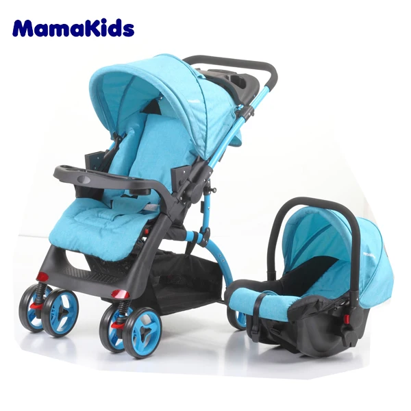 Mamakids K-98KC High Landscape Foldable See Baby Stroller And Reversible Baby Pram