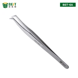 BEST-6A Fine Pointed Volume Lash Tweezers for  Eyelash Extension