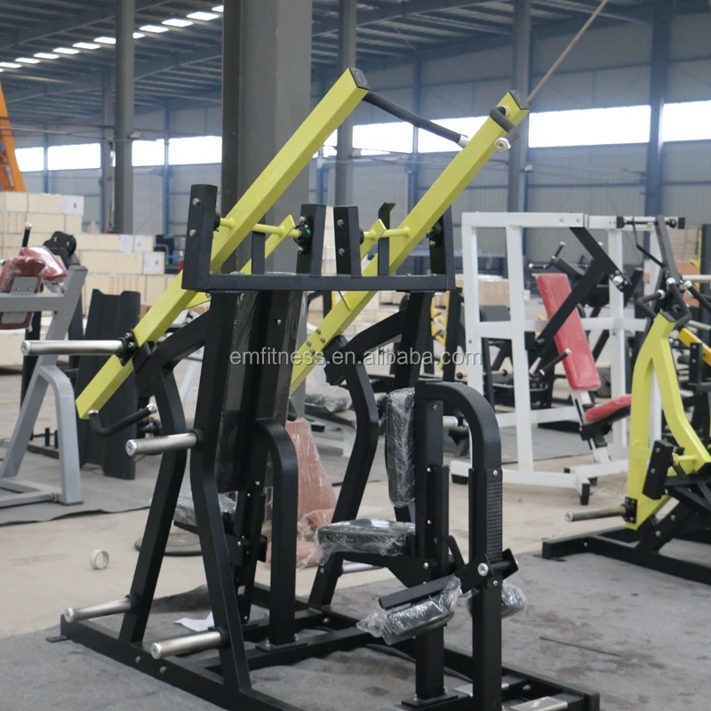 EM909  China plate loaded gym equip hammer strength machine lat pulldown life fitness equipment