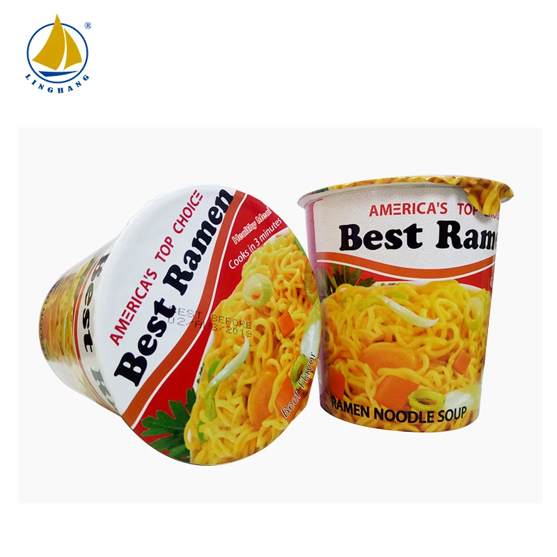 Best selling wholesale free sample paper cup instant noodles fast food