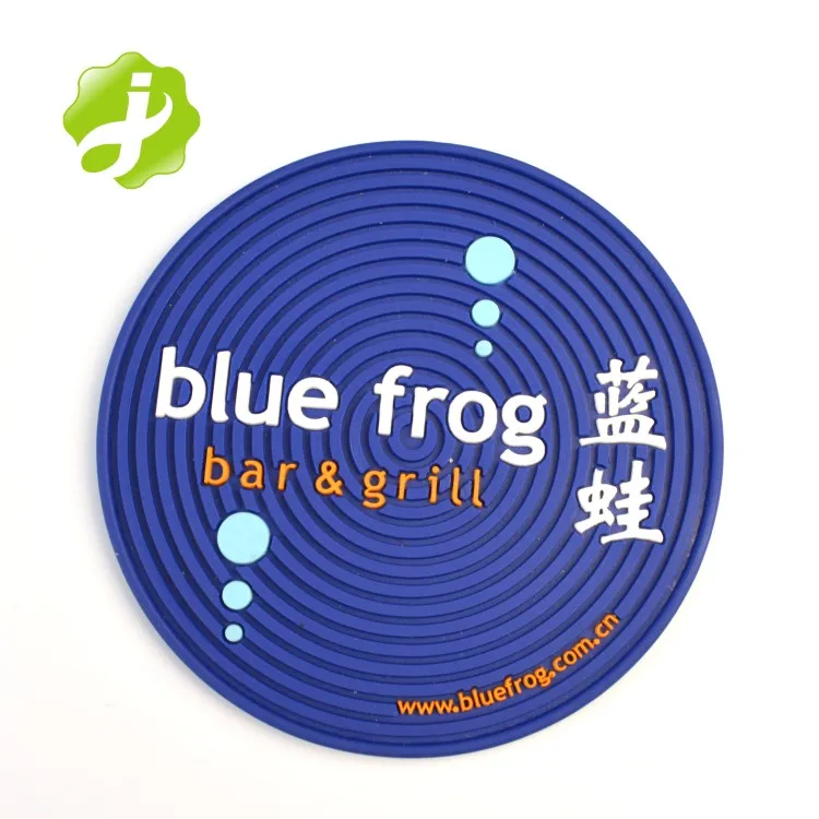 Wholesale fashionable pvc Coaster Custom Record Coaster