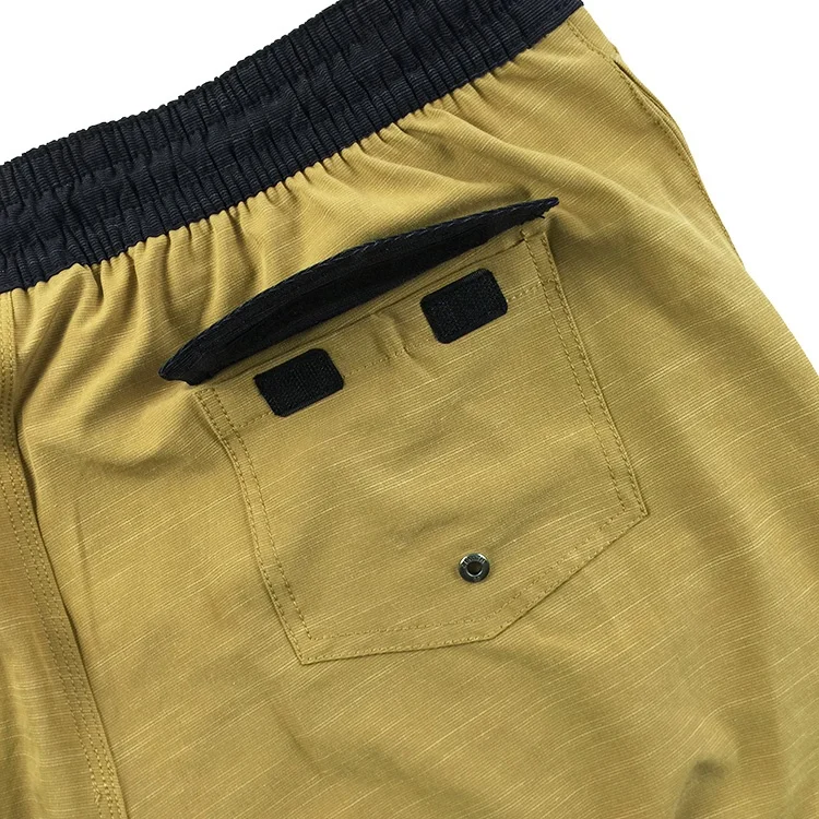 
Wholesale waterproof quick dry sports swimming board shorts polyester/spandex microfiber skin fabric running shorts 