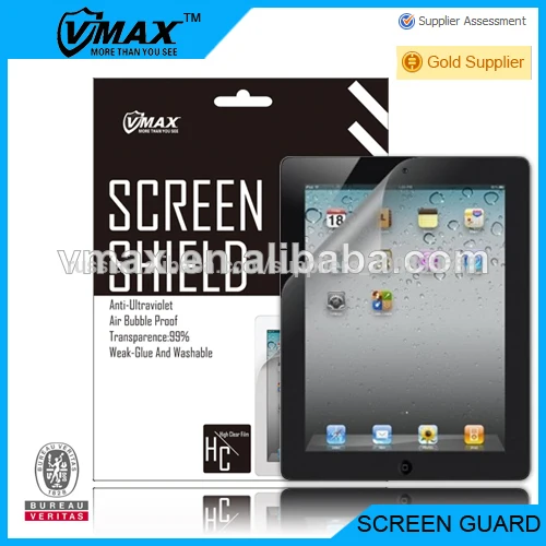 самое лучшее цена ультра ясной протектор экрана для ipad 4 цвет/odm службы( высокий ясный)
