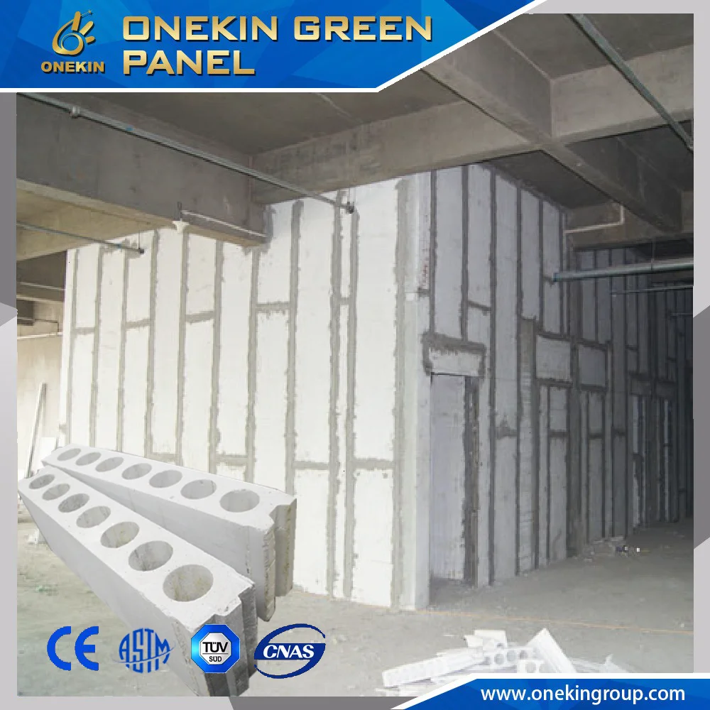 AAC EPS XPS lightweight sound insulation wall panel lower factory price