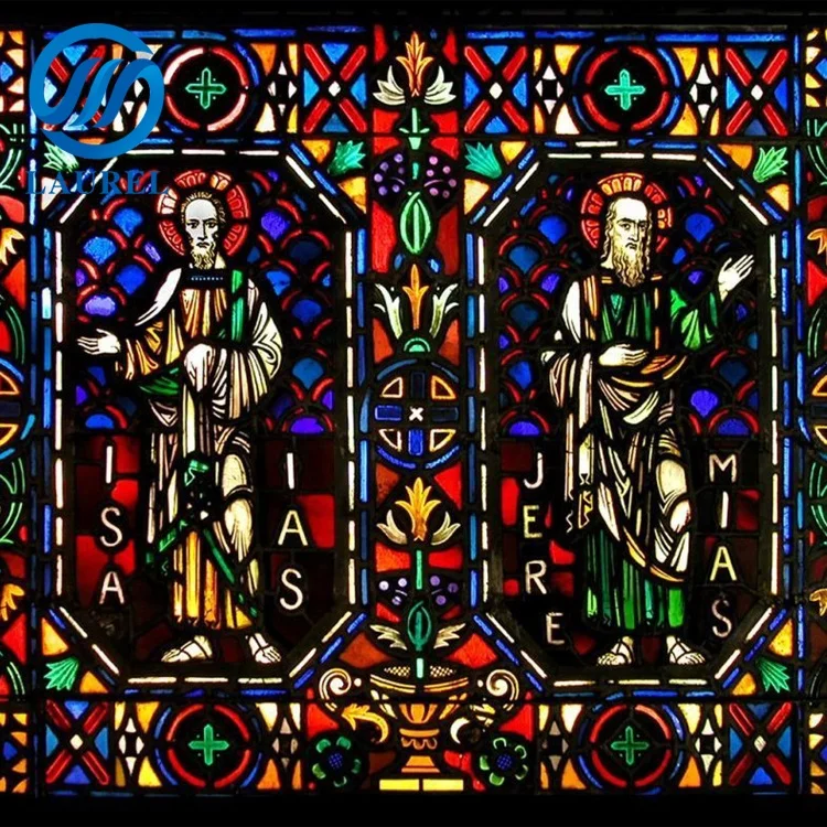 Competitive price pattern stained glass for church
