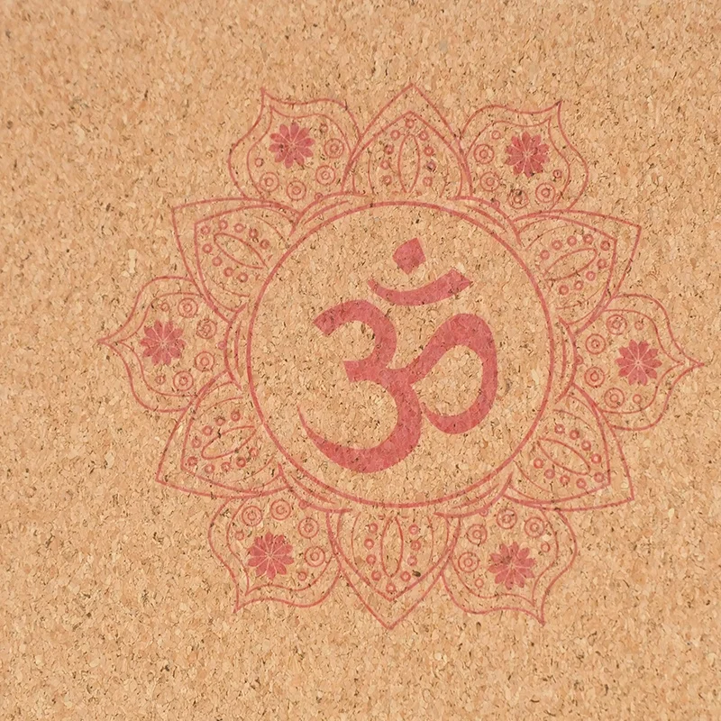 Non-slip Eco-Friendly Natural Cork Yoga Mat, Pilates and Floor Workouts, Hot Yoga, Indoor and Outdoor