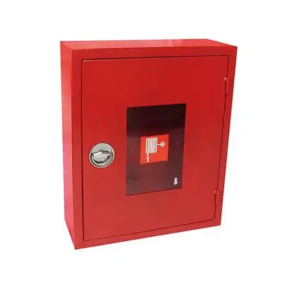 Custom 1.5mm steel fire hose reel box fire fighting cabinet Fire Extinguisher Cabinets