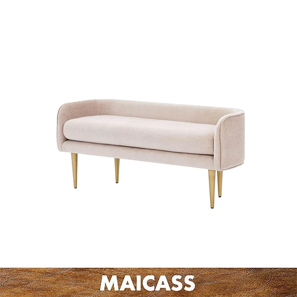 Итальянская элегантная Толстая скамейка для ног среднего века