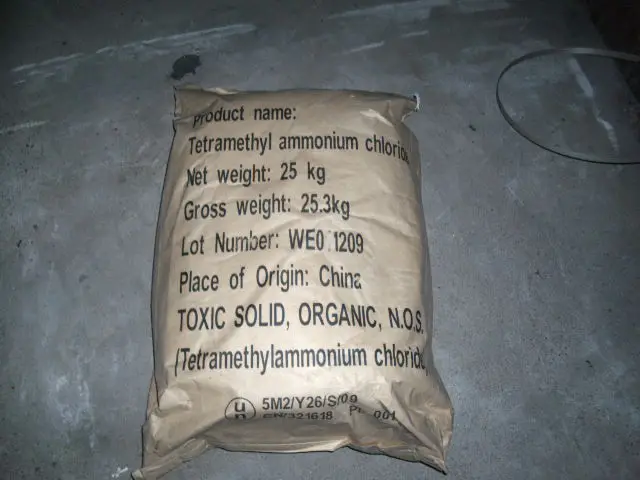 Tetramethyl Ammonium Chloride (75-57-0,TMAC;Tetramine chloride; Methanaminium)