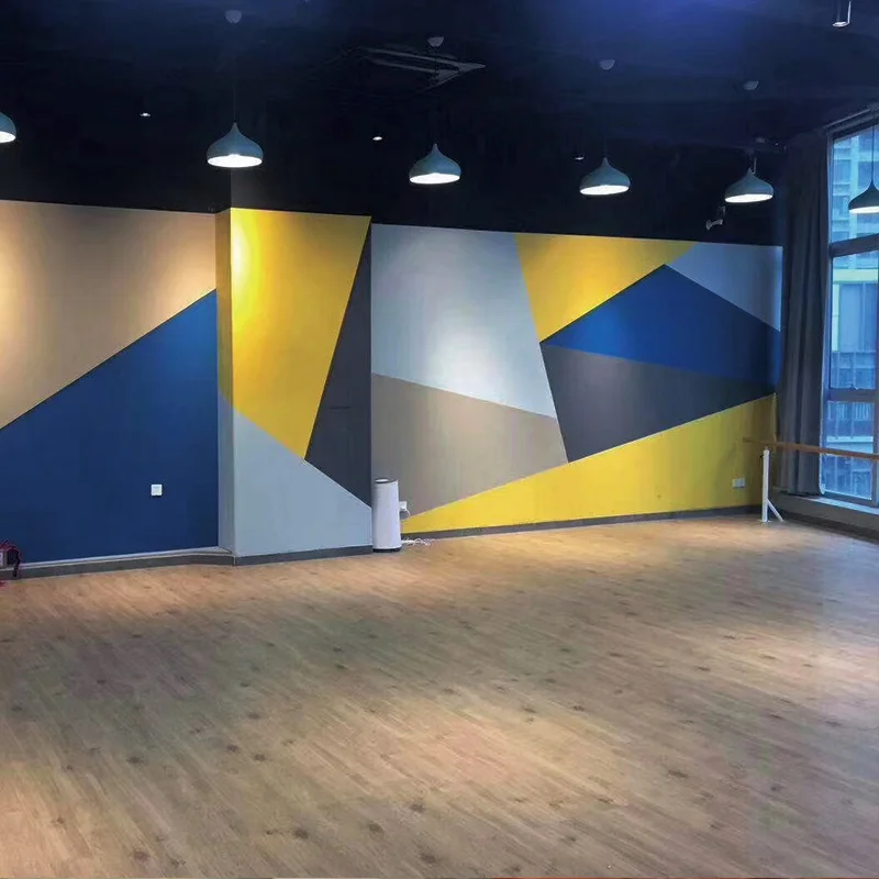 Fire retardant soundproofing wall panel floor acoustic foam bass trap 3d  panels for class rooms foem acoustic diffuser