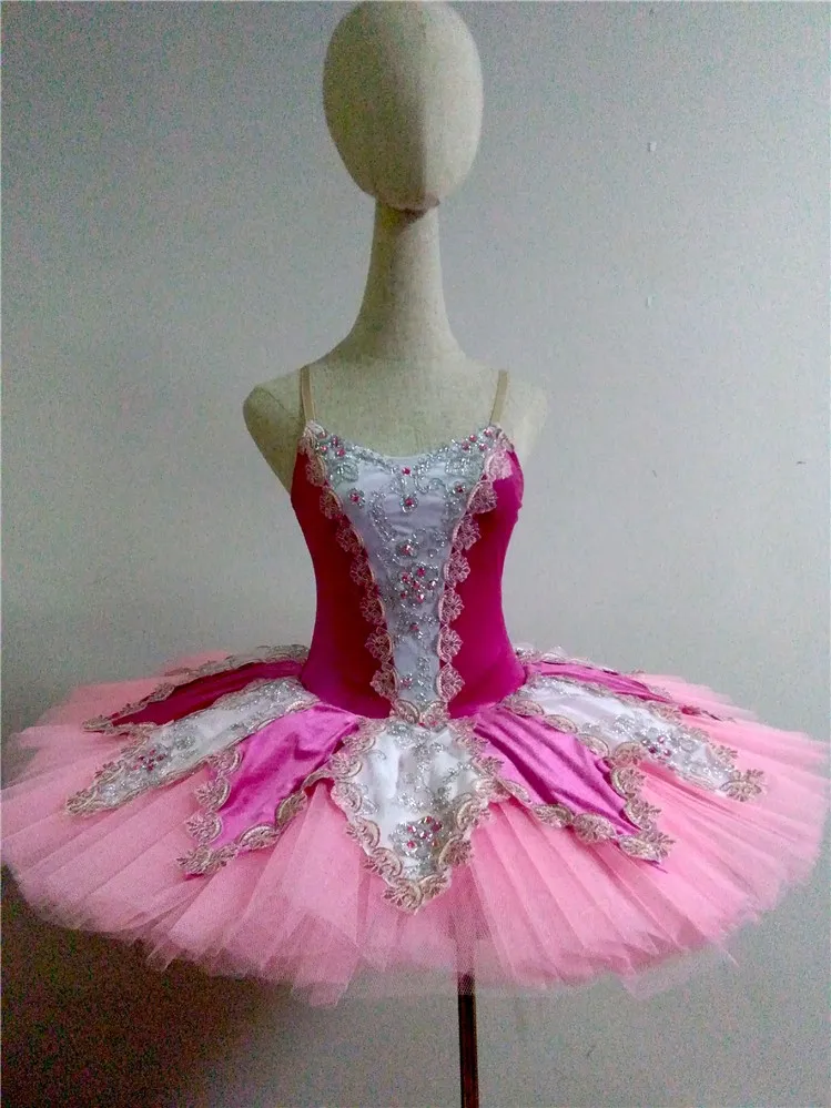 2017 New Pink adult or children ballet tutu,ballet performance costumes,ballet tutu girl ABT-075