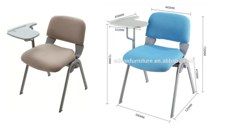 Office Chair With Arms Sponge Padding Nesting Conference Chair School Chair Of Classroom Furniture